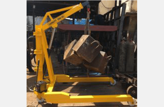  Hydraulic Mobile Floor Crane - 1