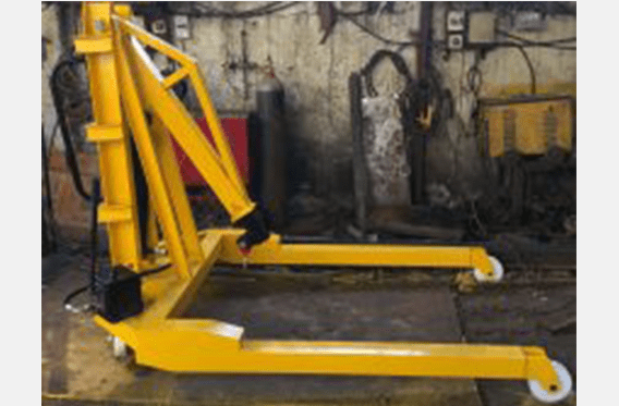  Hydraulic Mobile Floor Crane - 4