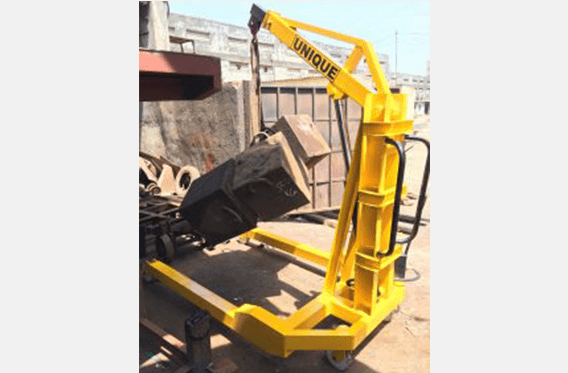  Hydraulic Mobile Floor Crane